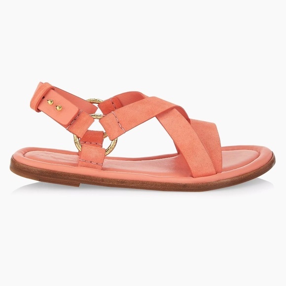 Ulla Johnson Audrey Sandal NIB In Dahlia Size 38 - Picture 1 of 11